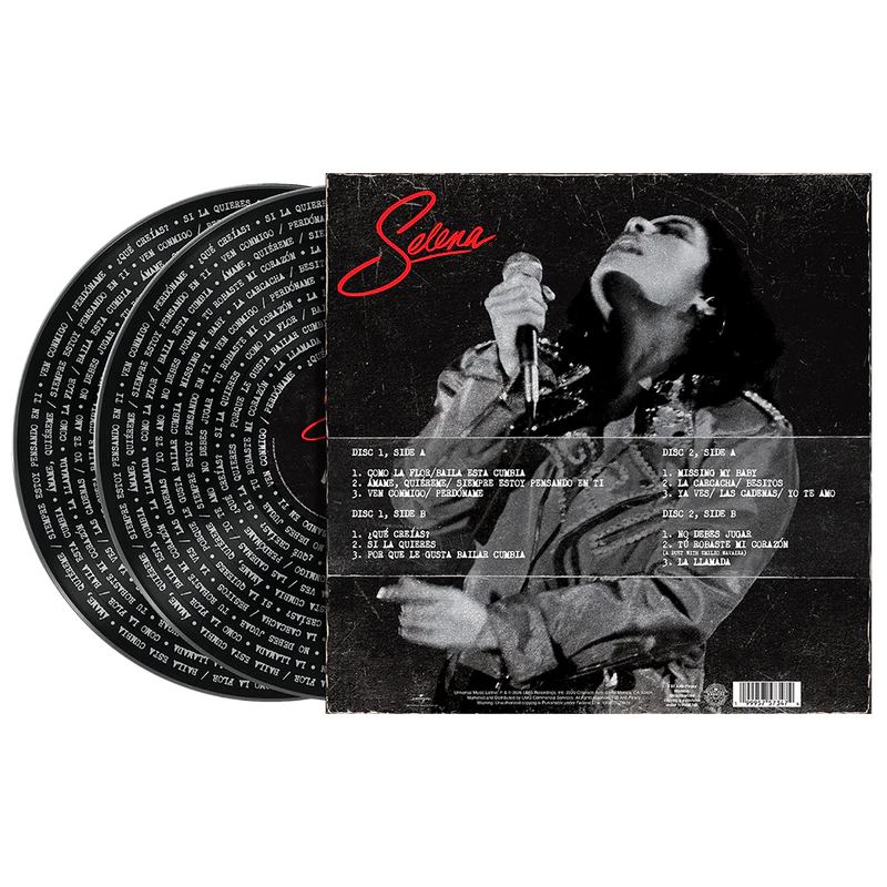 Selena LIVE (Remastered) 2LP Vinyl