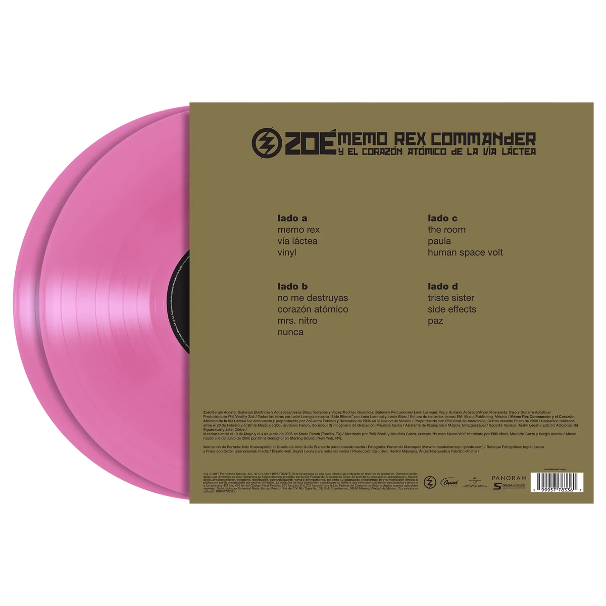 Memo Rex Commander Y El Corazón Atómico De La Vía Láctea (Vinilo Edición especial Rosa)