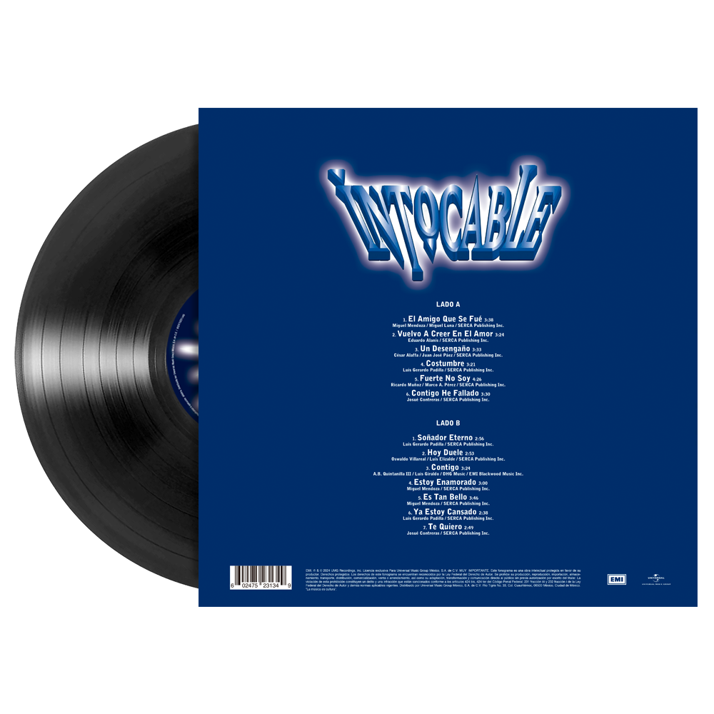 Intocable : Contigo 1LP Vinyl