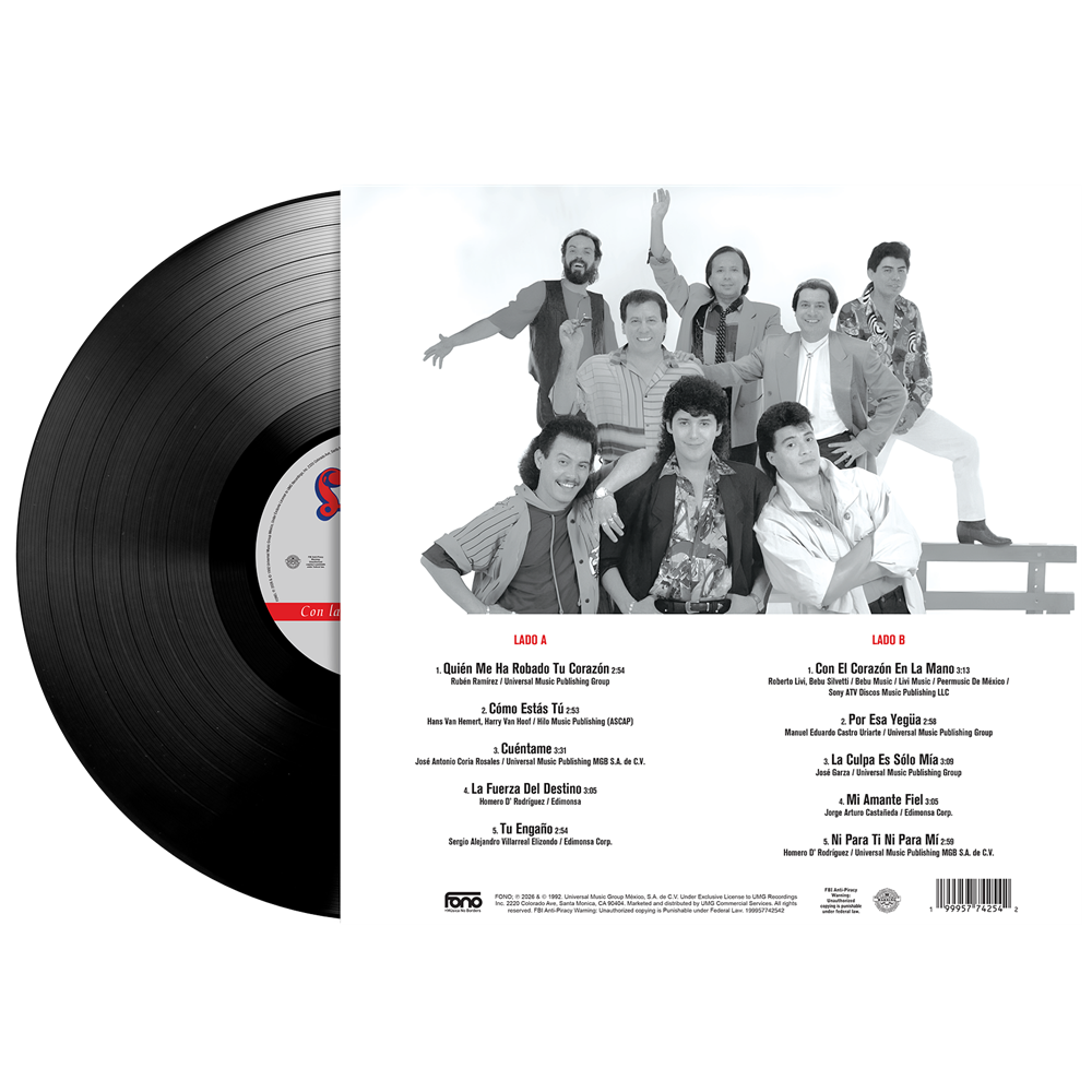 Con La Fuerza Del Destino 1LP Vinyl