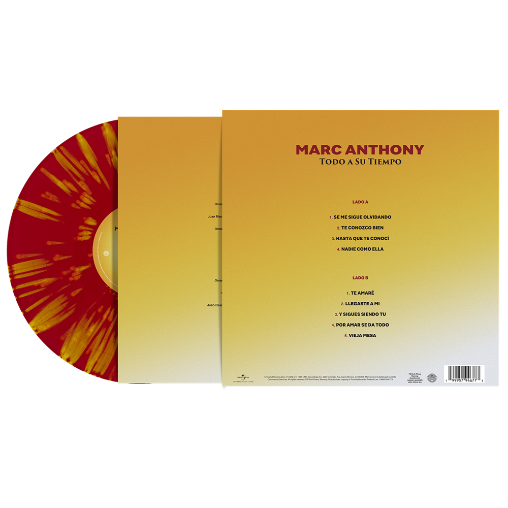 Todo A Su Tiempo 1LP Vinyl