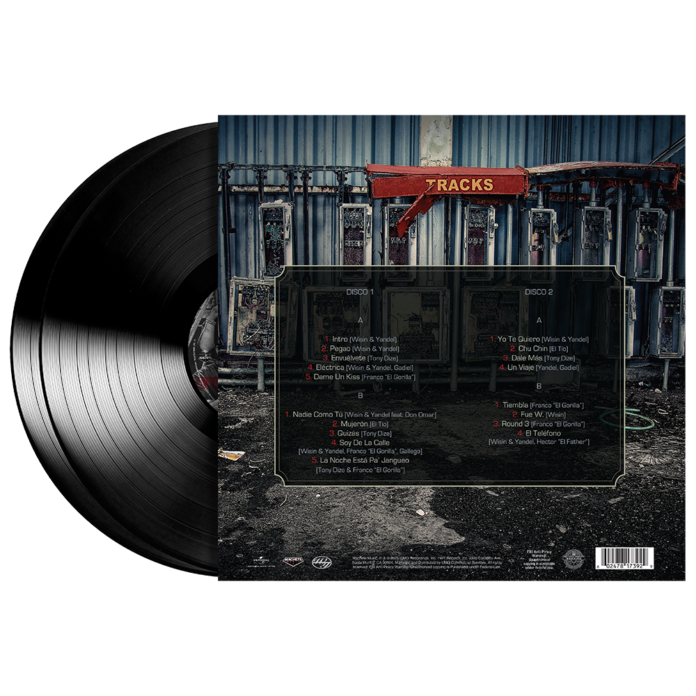 Wisin Y Yandel Presentan: Los Vaqueros 2LP Vinyl