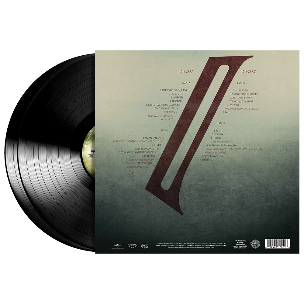 Los Vaqueros, El Regreso Deluxe 2LP Vinyl