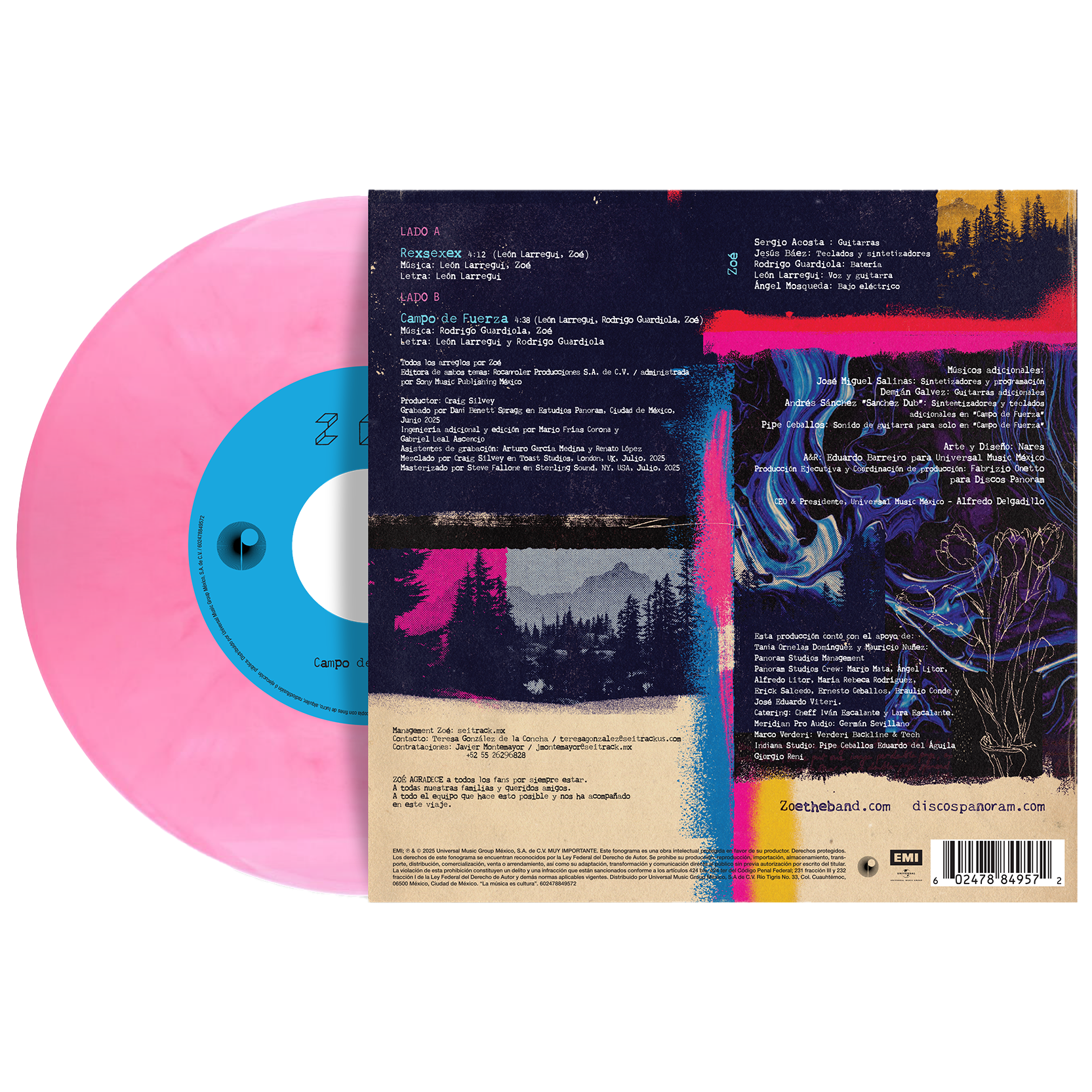 Rexsexex 7" (Exclusive D2C Color Rose Gradient)