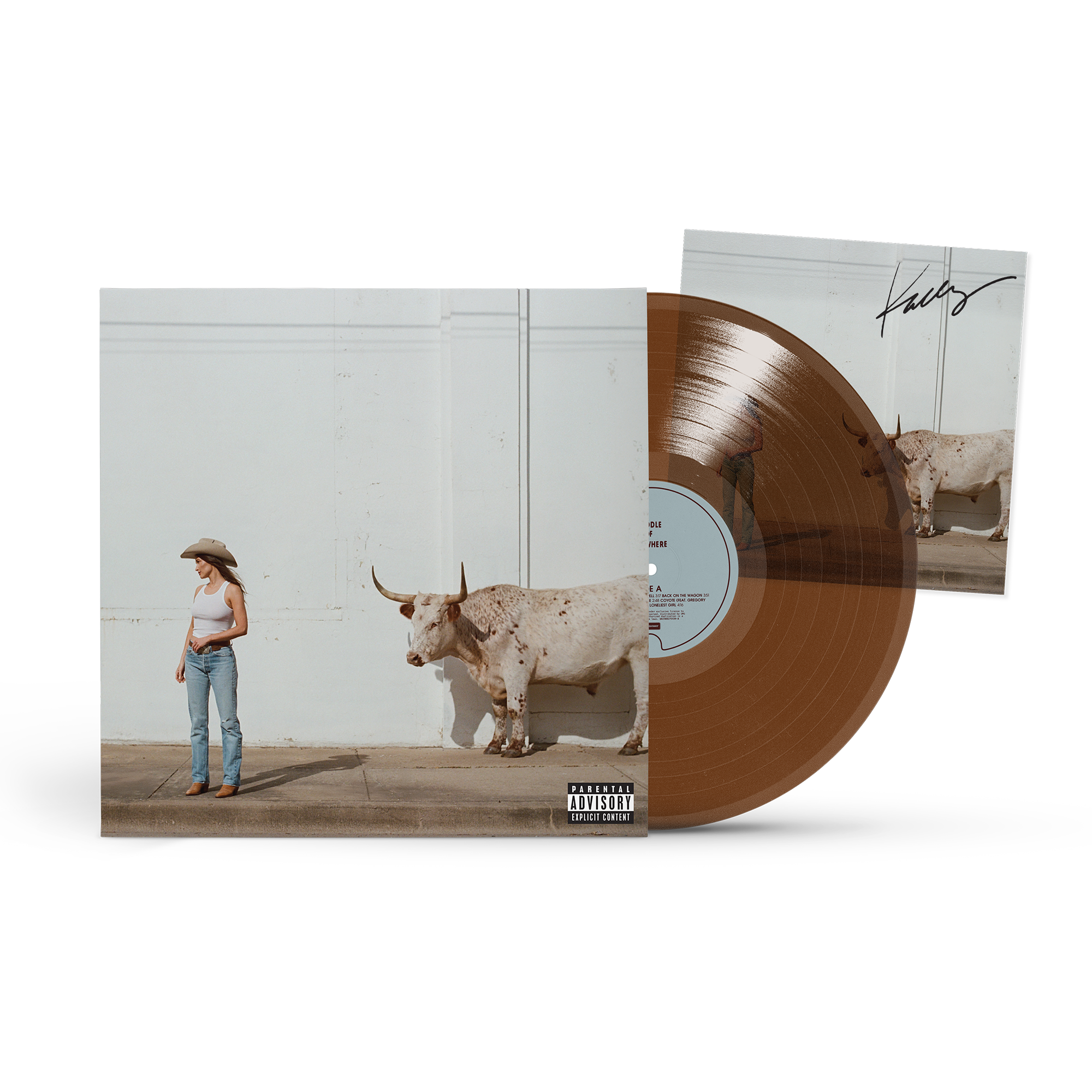 Middle of Nowhere - Whiskey-Colored Vinyl + Signed Art Card