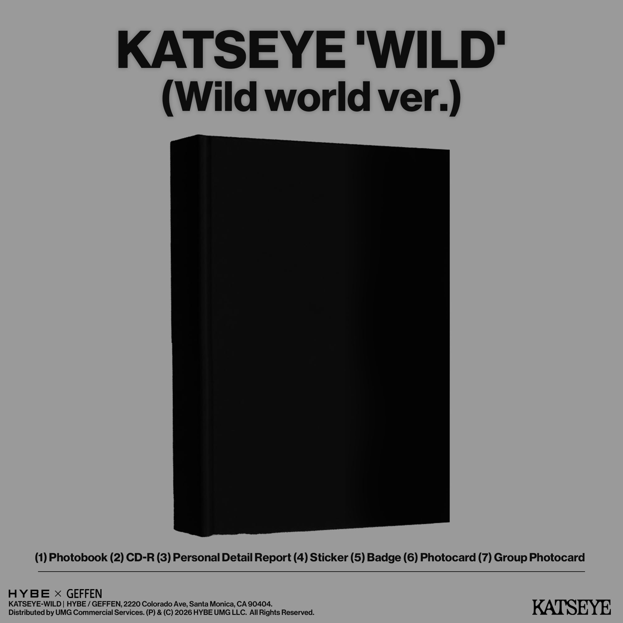 WILD (Wild World ver.) - Official Store Exclusive CD + Signed Artcard