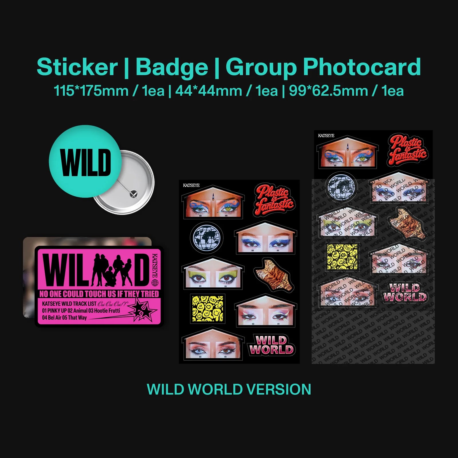 WILD (Wild World ver.) - Official Store Exclusive CD + Signed Artcard