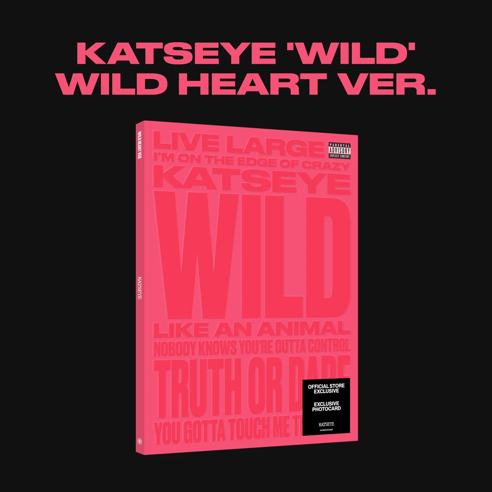 WILD (Wild Heart ver.) - Official Store Exclusive CD + Signed Artcard