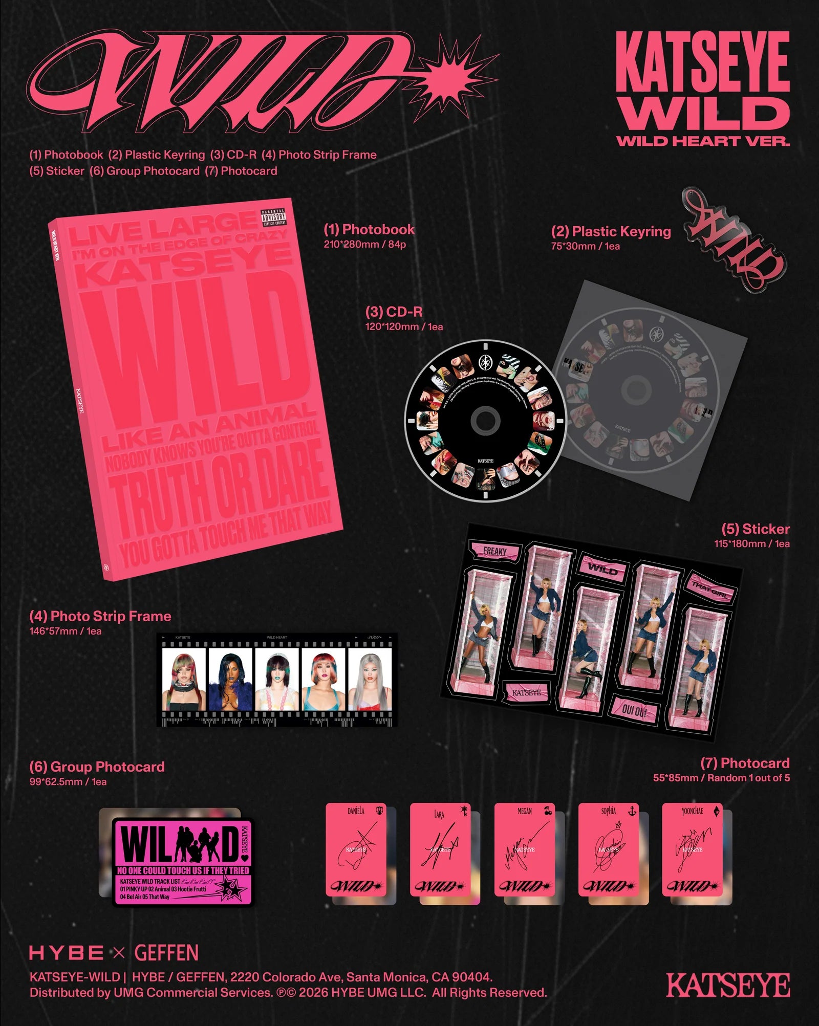 WILD (Wild Heart ver.) - Standard Edition + Signed Artcard