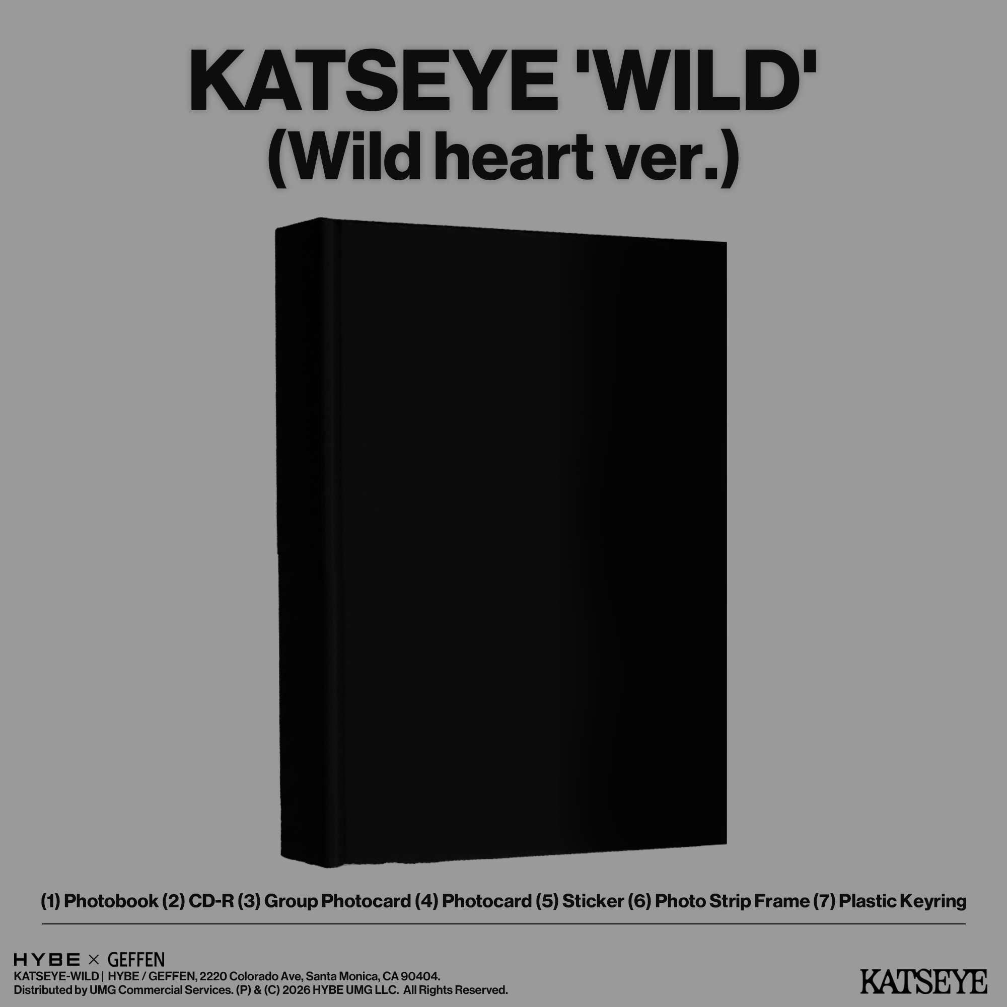 WILD (Wild Heart ver.) - Standard Edition + Signed Artcard