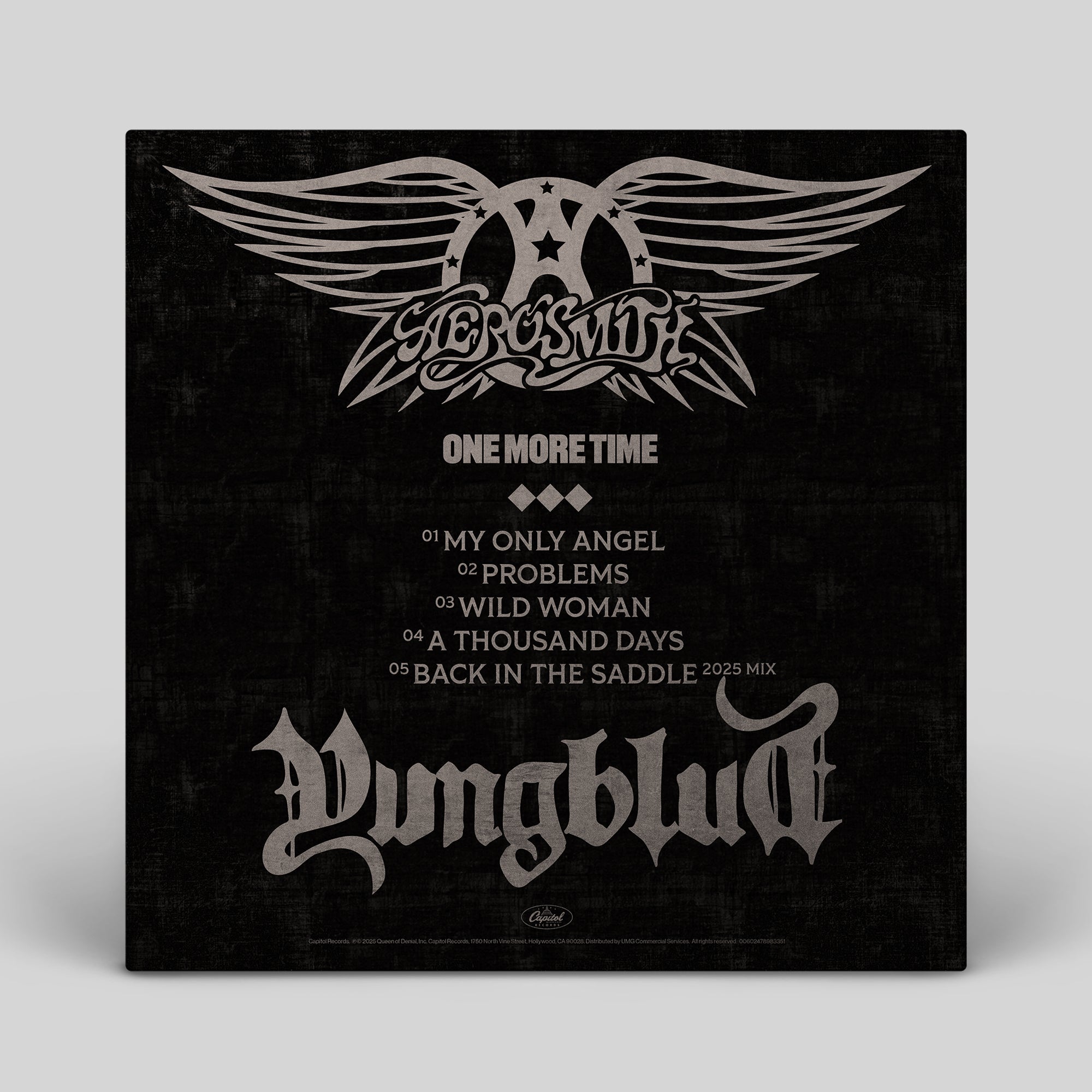 AEROSMITH & YUNGBLUD - One More Time Red Vinyl (Aerosmith Store Exclusive)