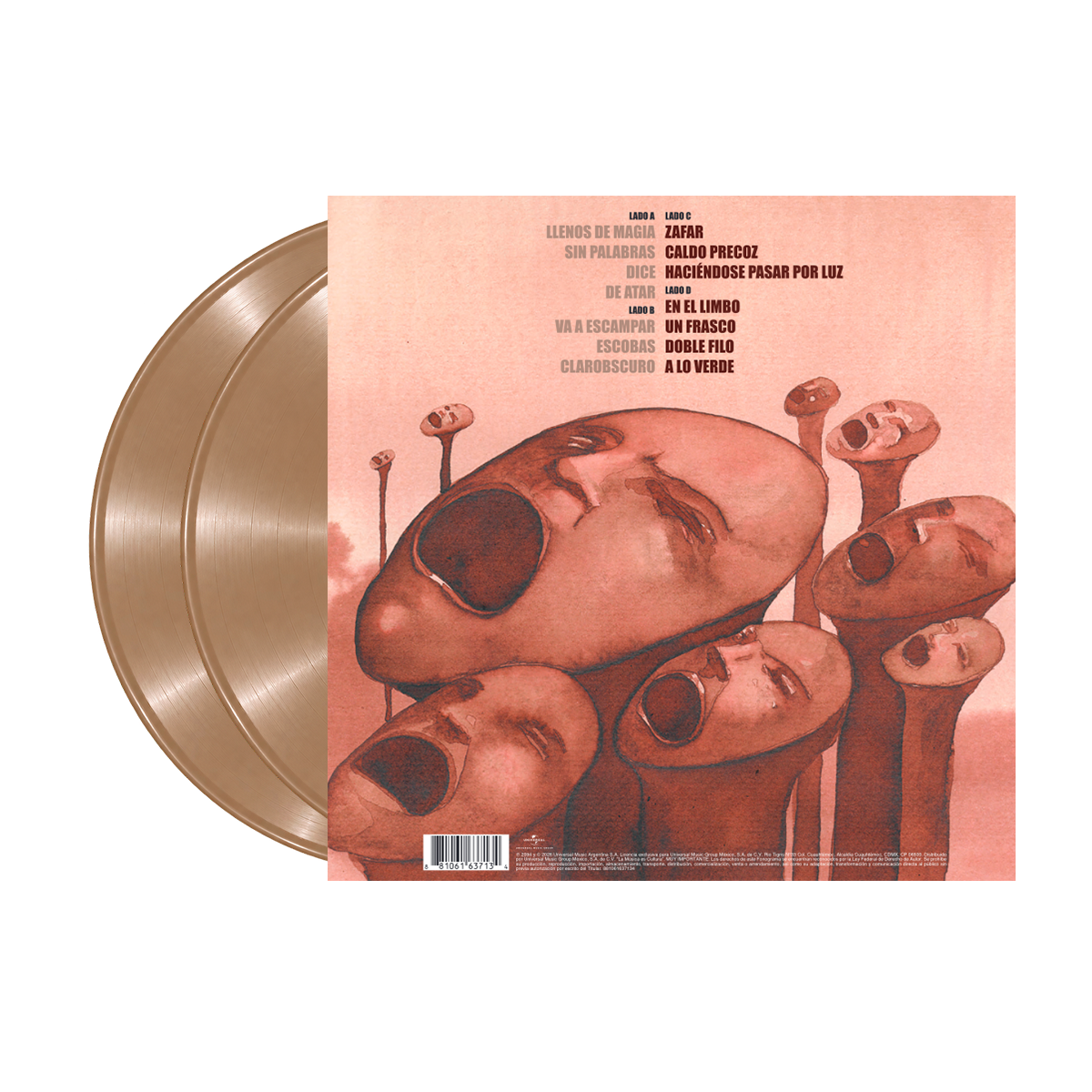 A Contraluz (2LP "Toffee Nut" Colour Vinyl)
