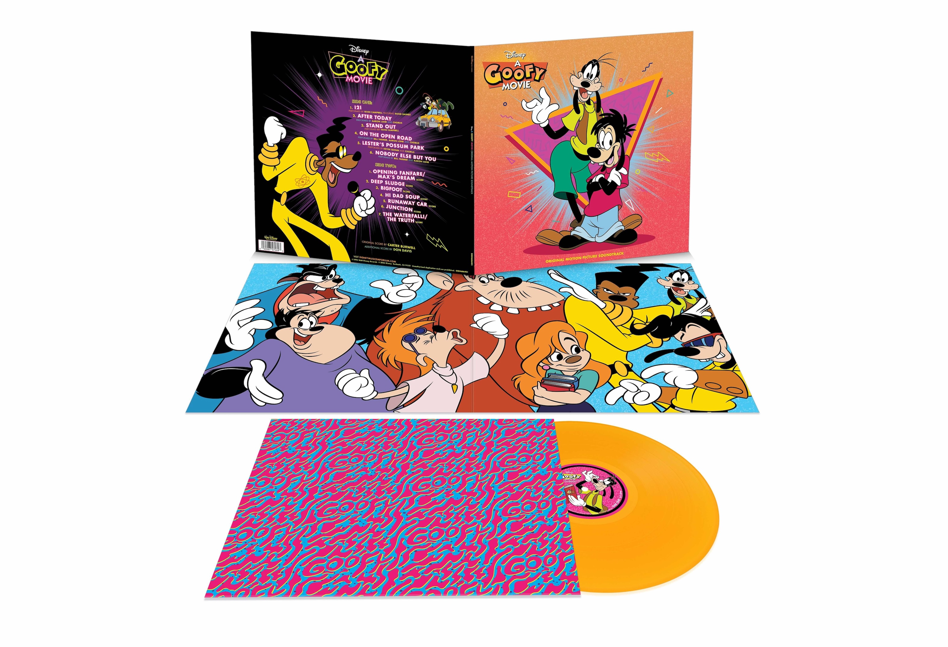 A Goofy Movie (Transparent Orange Colour Vinyl)