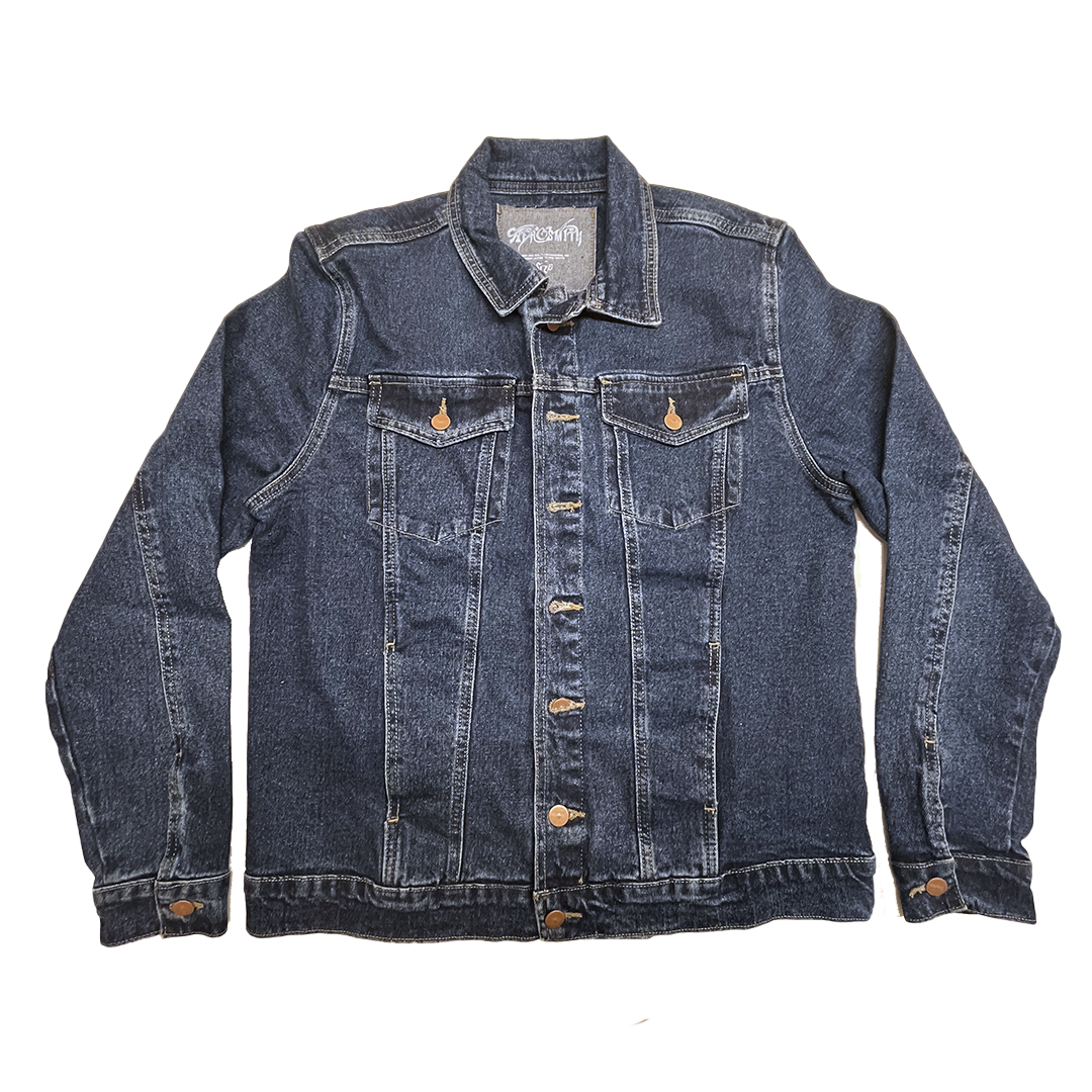 Aerosmith Logo (Flock Denim Jacket)