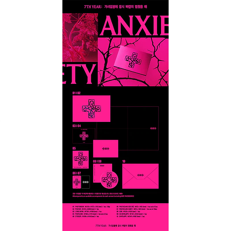 7TH YEAR: A Moment of Stillness in the Thorns (ANXIETY Version CD)