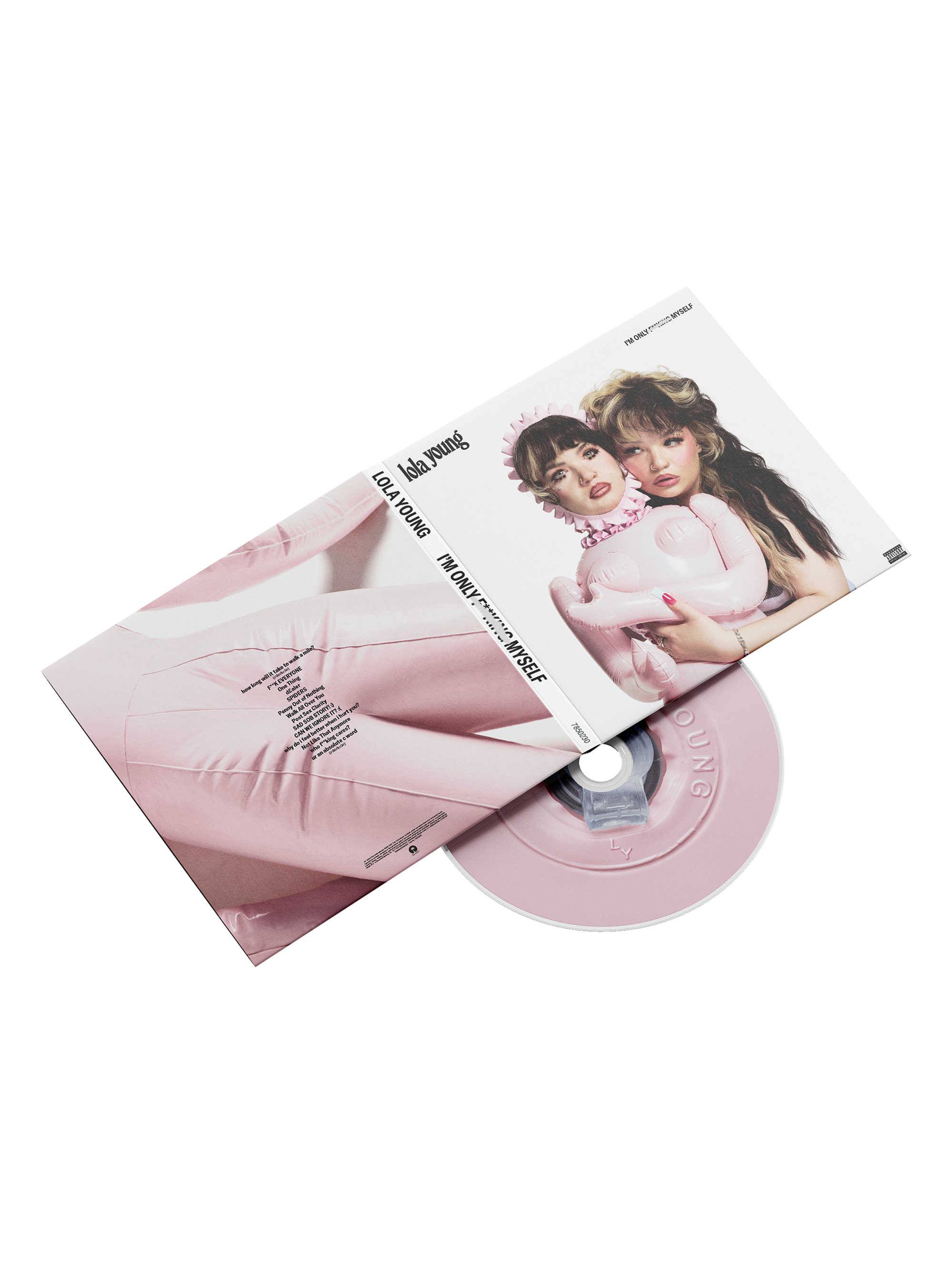 I'm Only F**king Myself: CD + signed art card