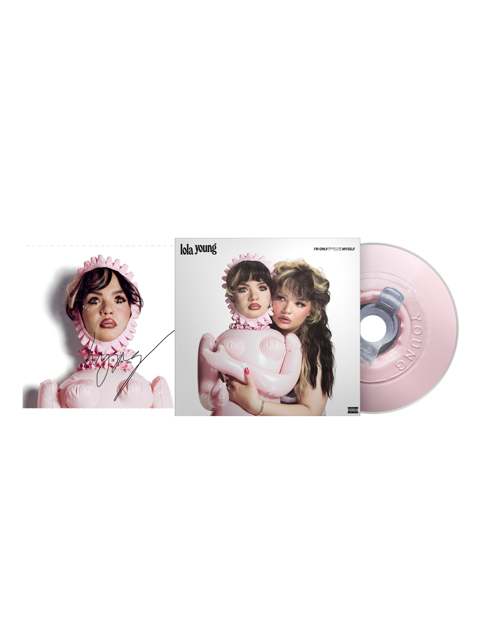 I'm Only F**king Myself: CD + signed art card