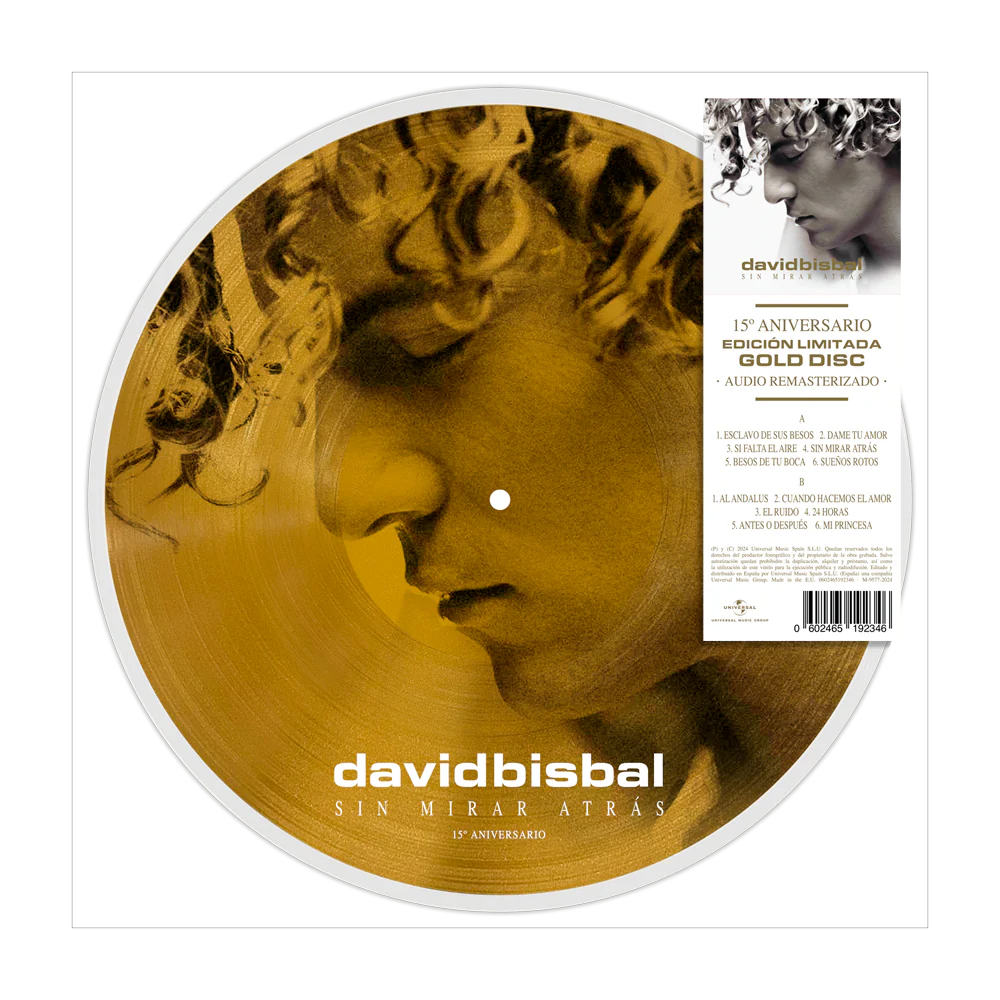 Sin Mirar Atrás (Edición 15º Aniversario) - Vinilo (Edición Limitada Color Oro Picture Disc)