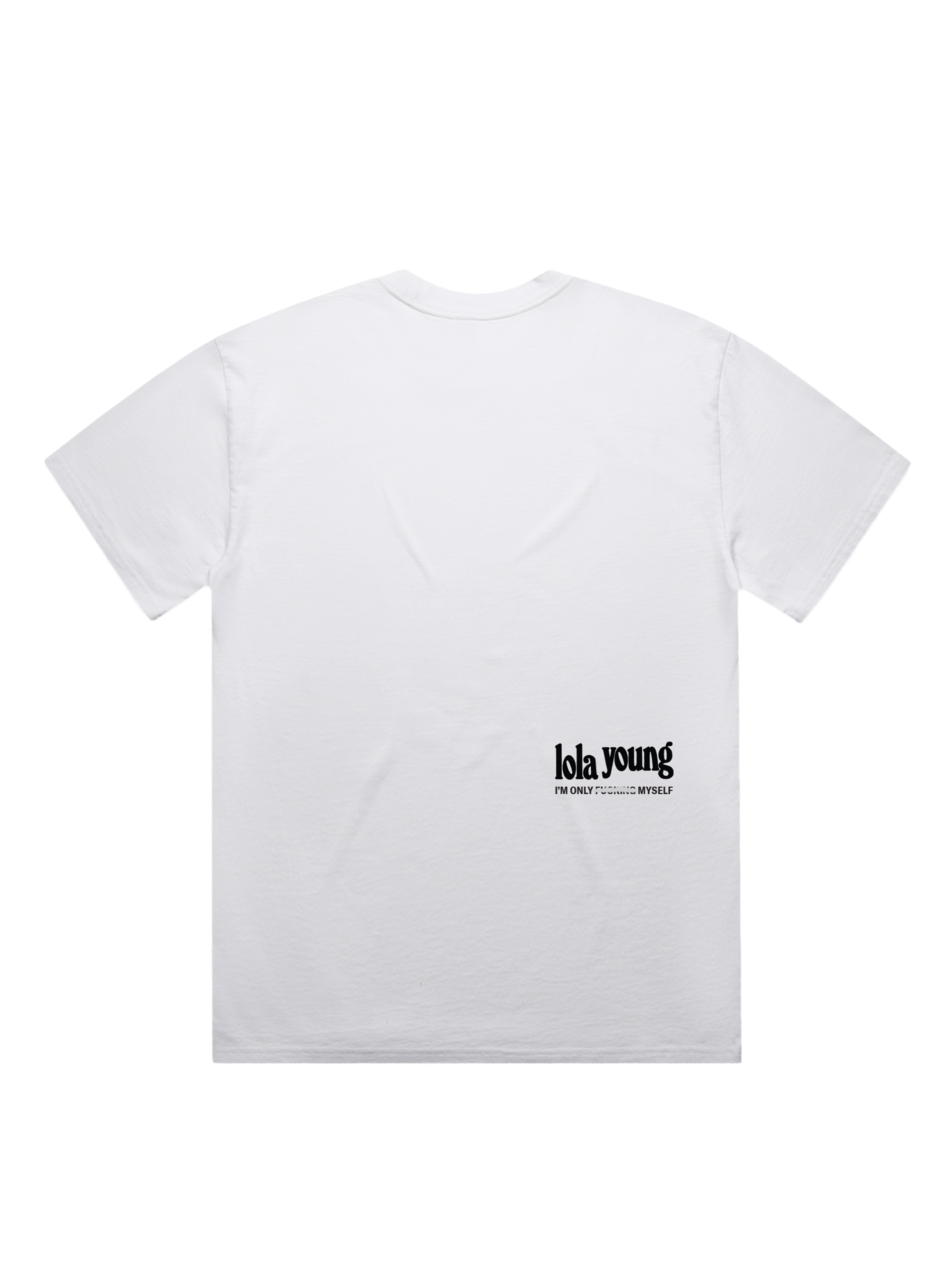 White Doll Print T-Shirt
