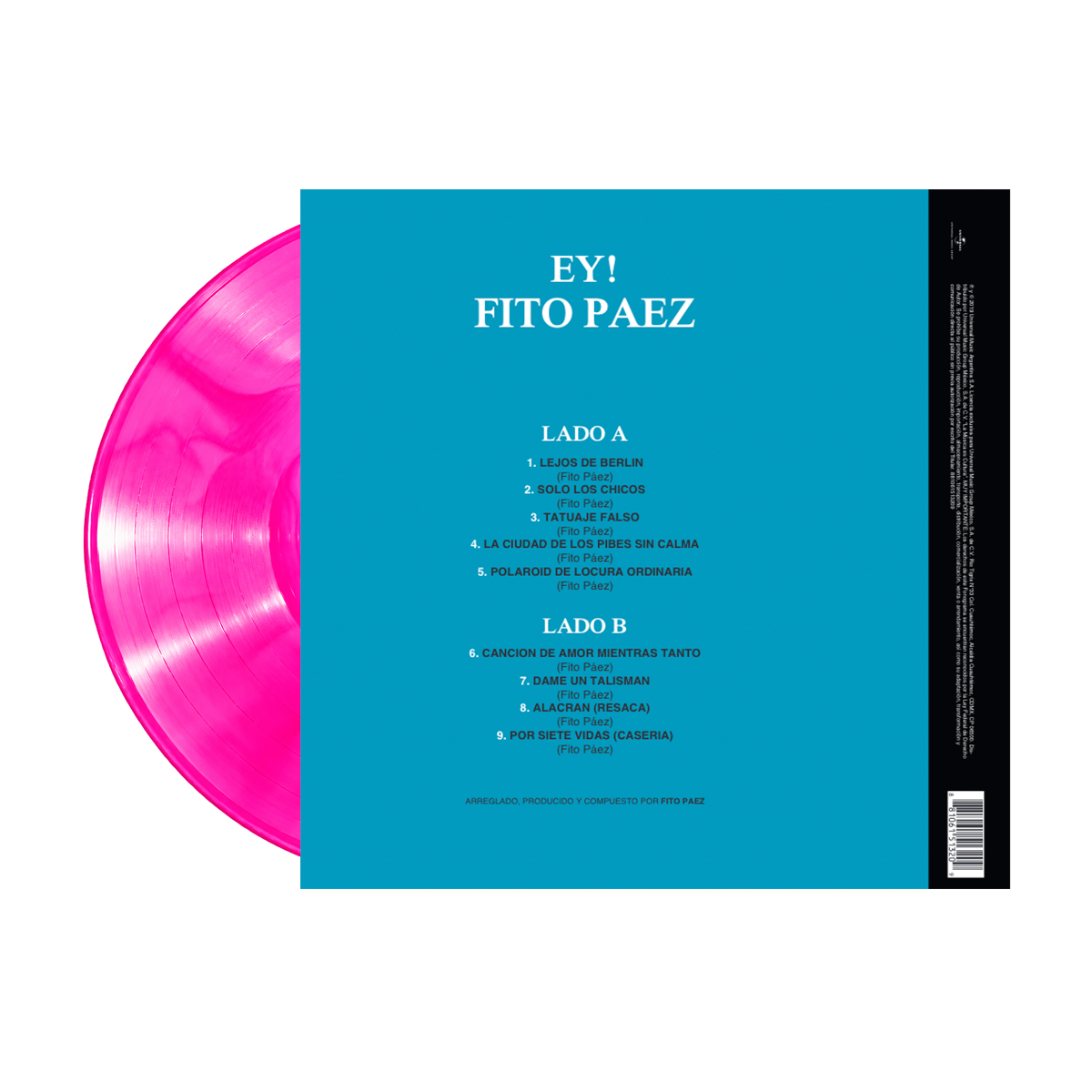 Ey! (1LP "Fucsia" Colour Vinyl)