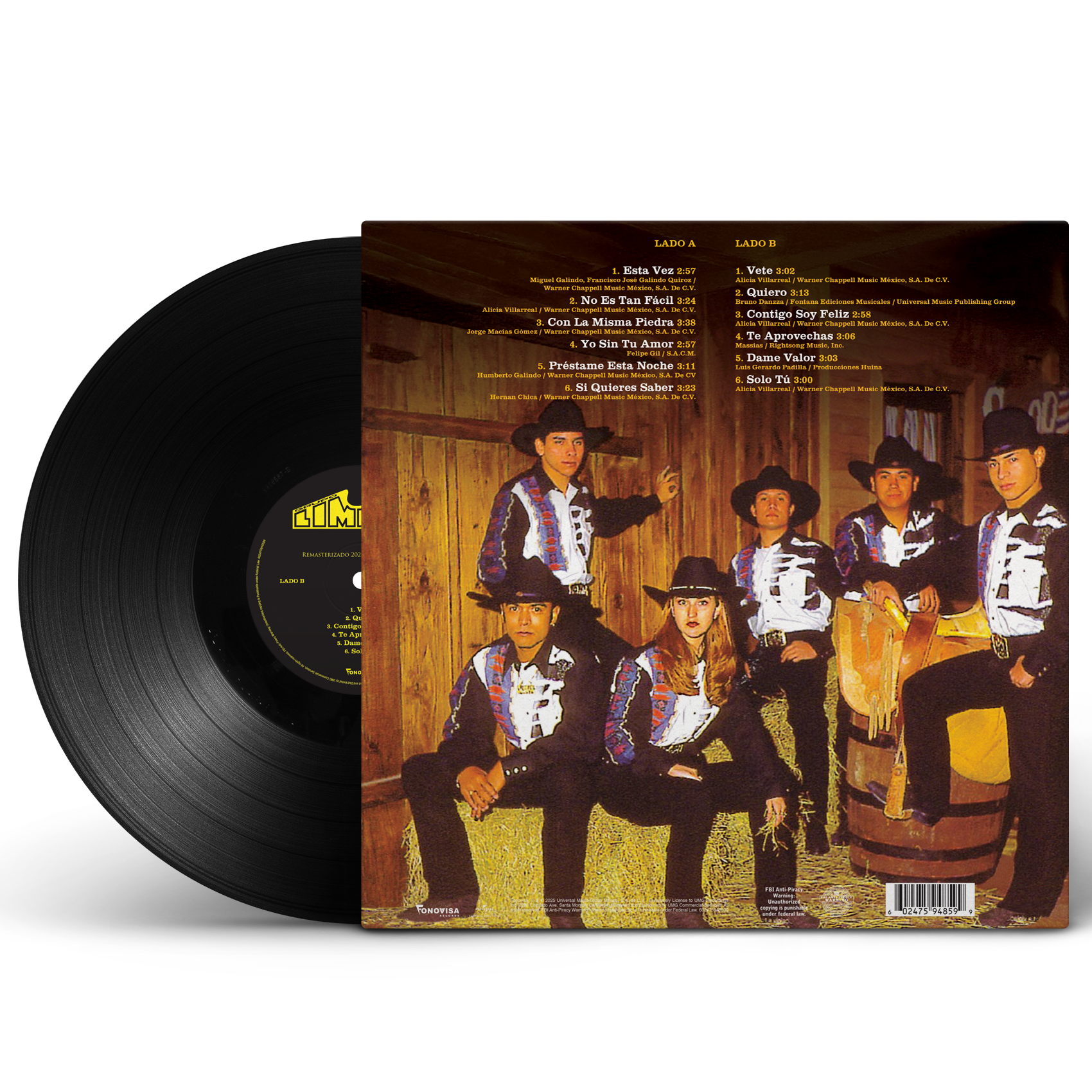 Grupo Limite - Por Puro Amor Remasterizado (Vinilo Edición 30 Aniversario)