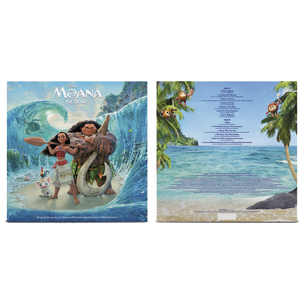 Moana: The Songs (Vinil Color Mar Azul)