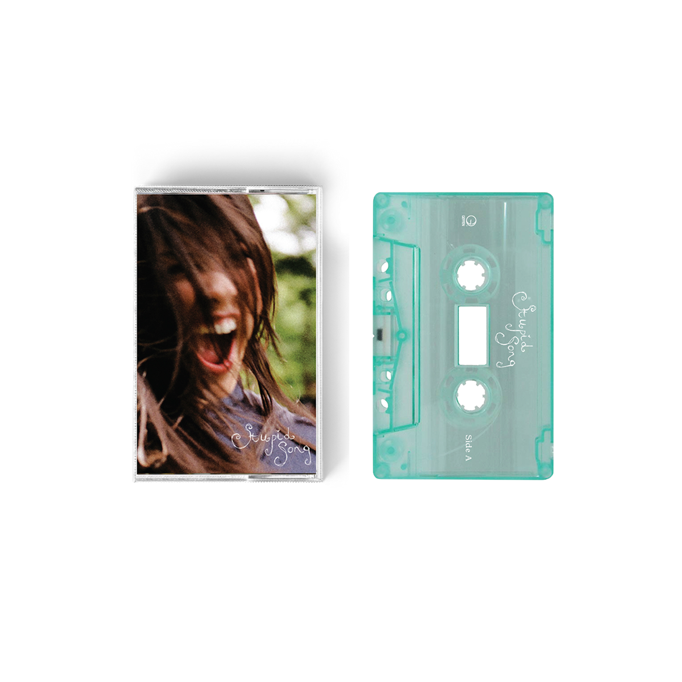 stupid song - exclusive 'coming undone' translucent green cassette