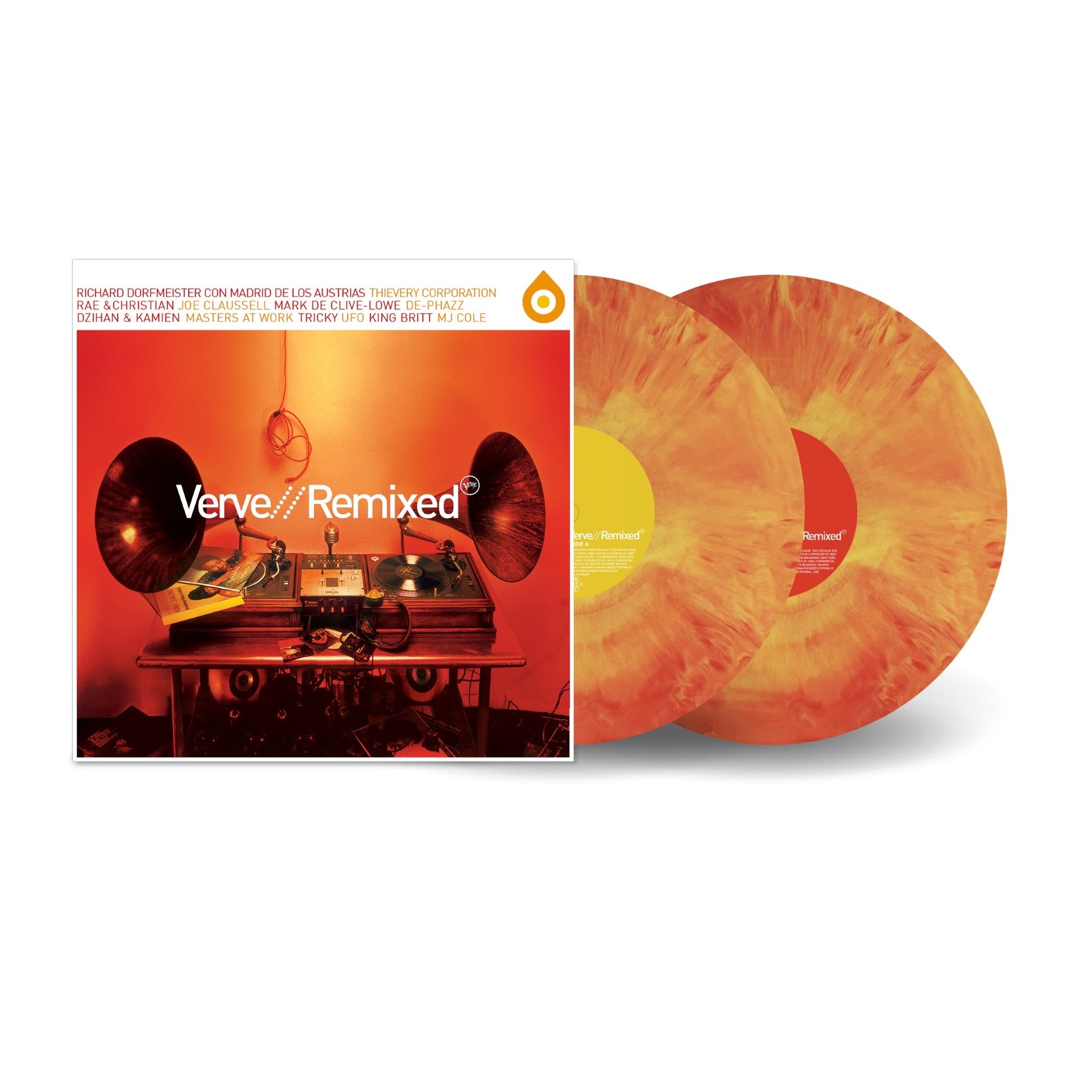 Verve Remixed (Yellow & Orange LP Vinyl)
