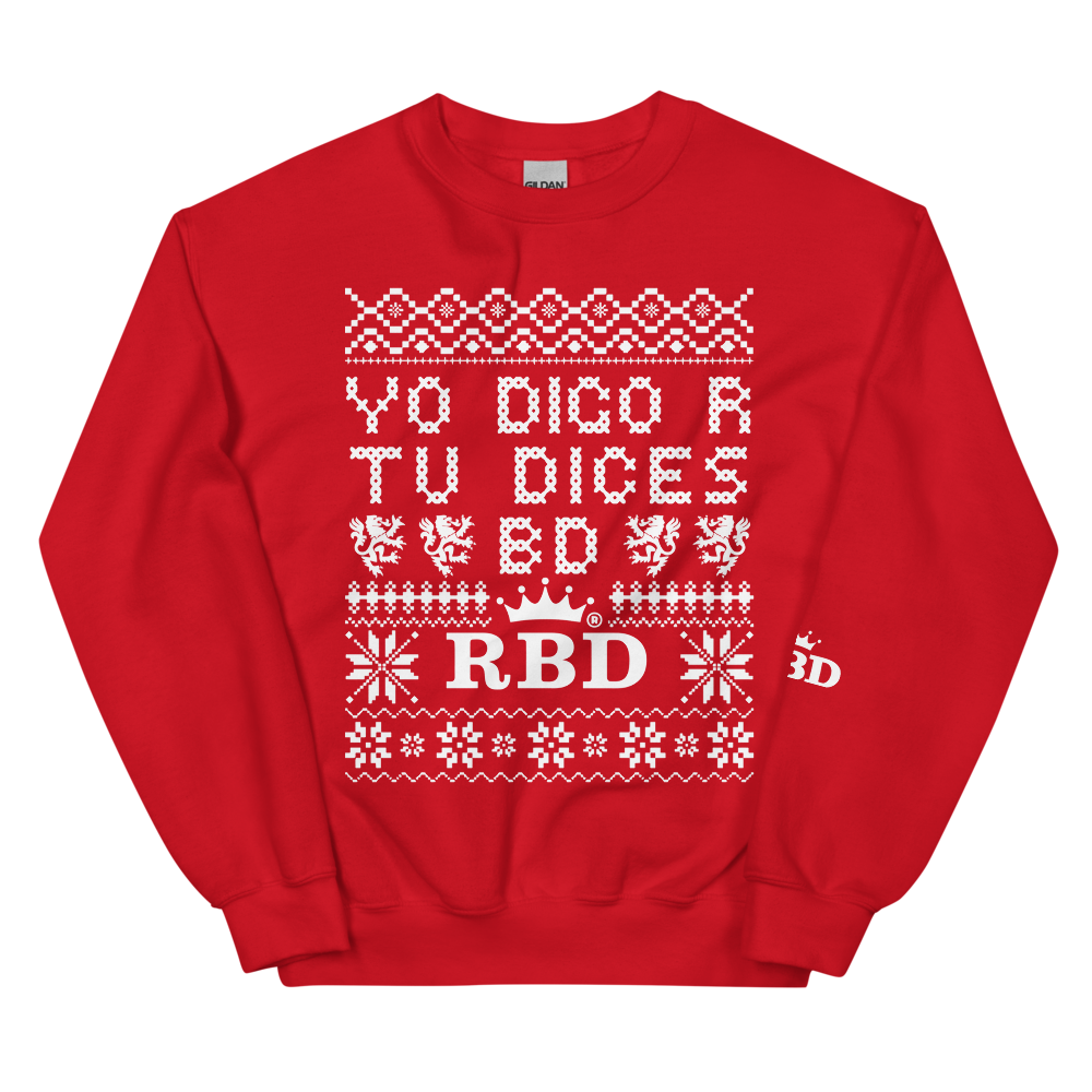 Ugly sales sweater red