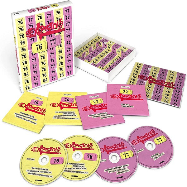 Sex Pistols 76-77 (4CD Boxset)