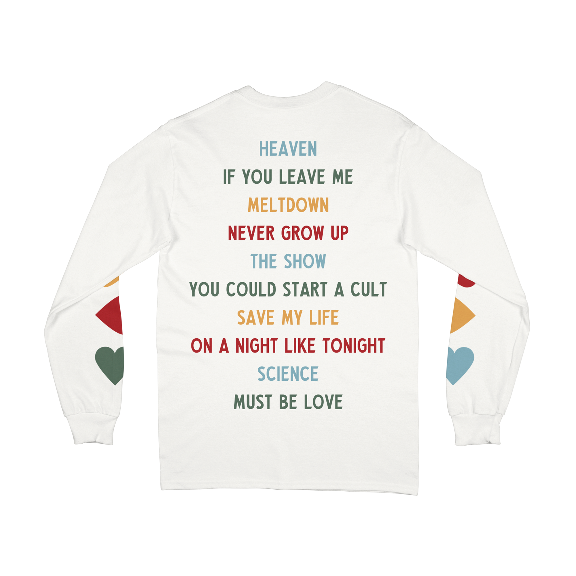 THE SHOW (Vinil Standard + Playera Manga larga Tracklist) (Importado)