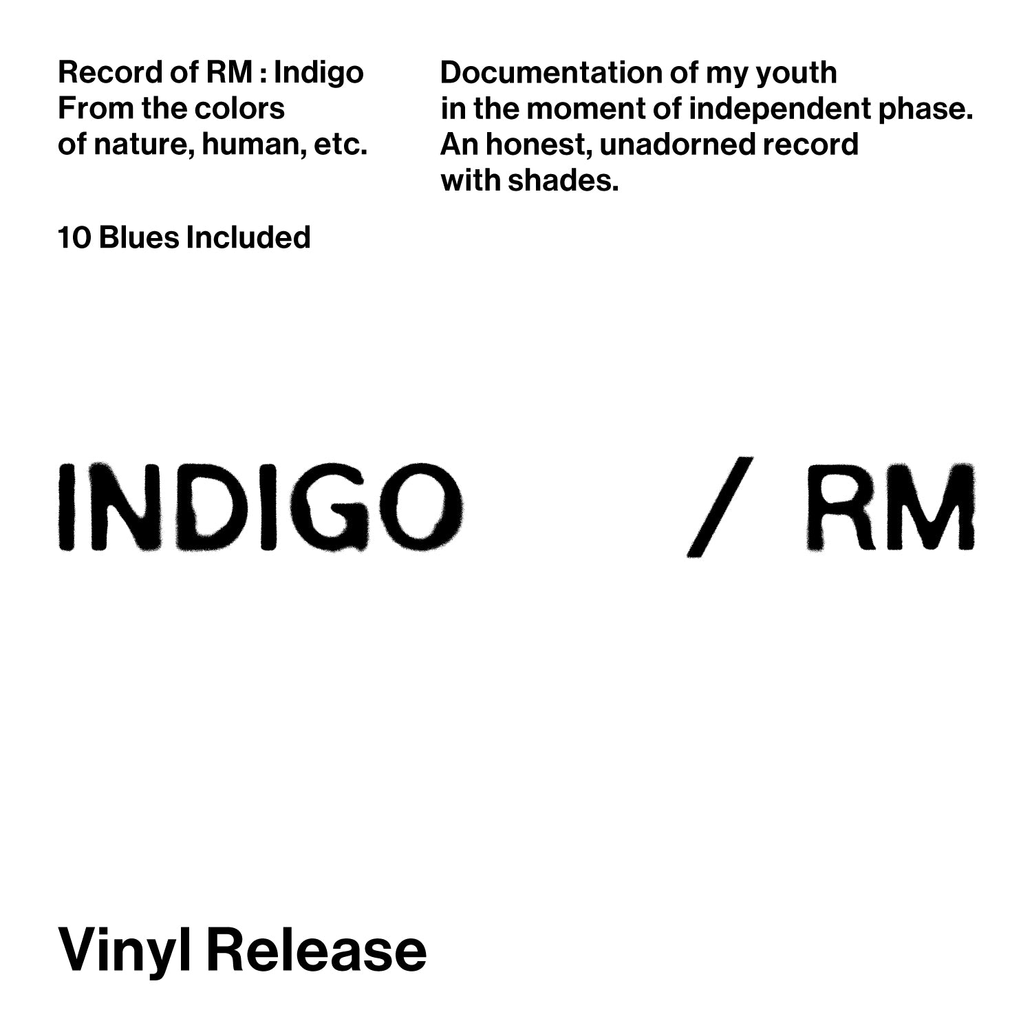 Indigo (Vinil) RM (BTS)