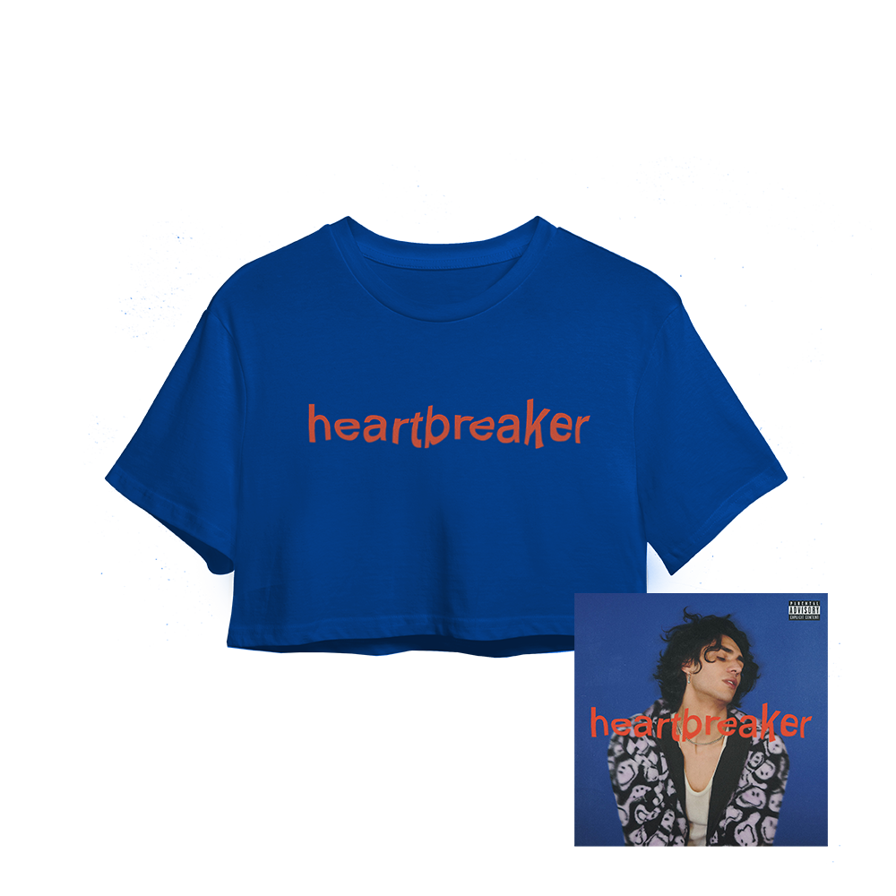 Heartbreaker (CD firmado + Crop top Azul)